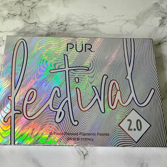 Pur Festival 2.0 12-Piece Pressed Pigments Eyeshadow Palette NIB - Picture 12 of 12